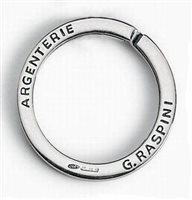 Portachiavi Giovanni Raspini Brisè in Argento 6056 - 6056